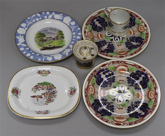 A collection of Regency porcelain